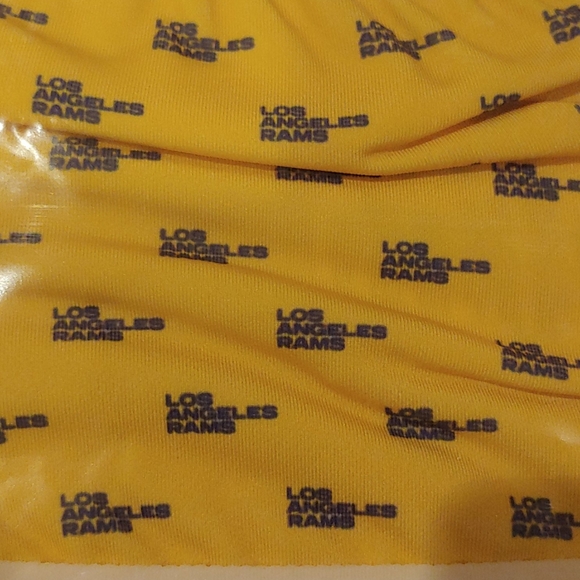 NFL Los Angeles Rams Face Cover Mask Filter Pocket - Picture 4 of 4